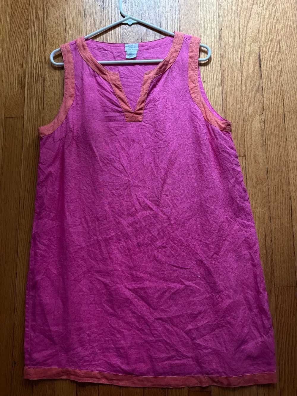 Sigrid Olsen linen shift dress